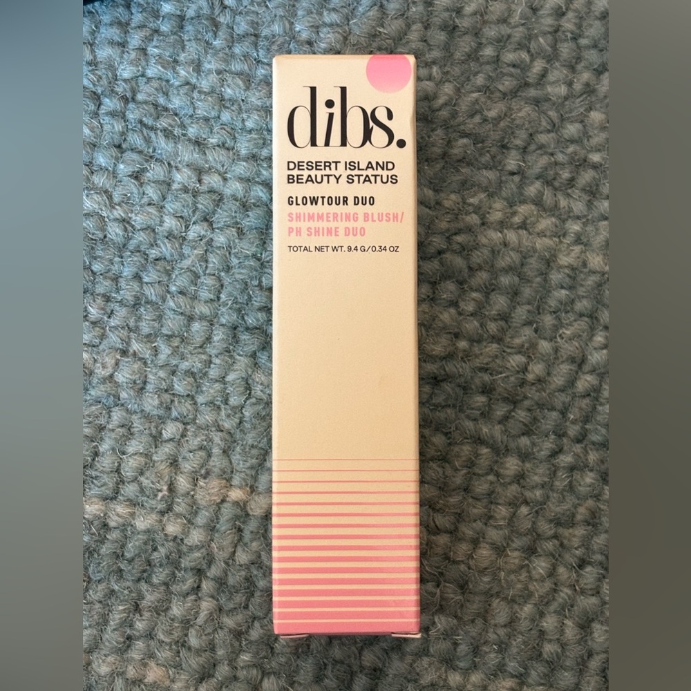 NWT dibs. duo blush/bronzer stick in Aura